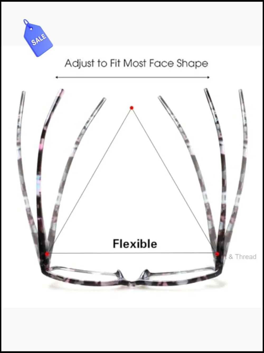 5 Pack Reading Glasses Spring Hinge Fashion Ladies Readers
